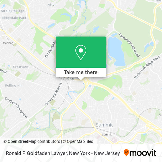 Ronald P Goldfaden Lawyer map