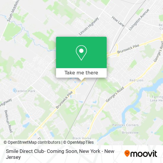 Smile Direct Club- Coming Soon map