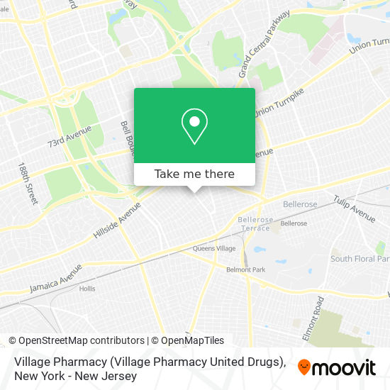 Village Pharmacy (Village Pharmacy United Drugs) map