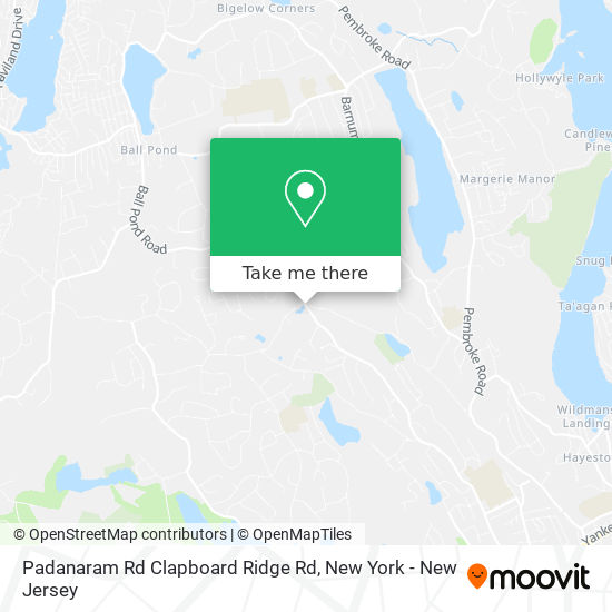 Mapa de Padanaram Rd Clapboard Ridge Rd