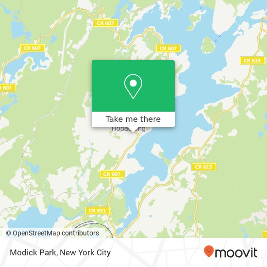 Modick Park map
