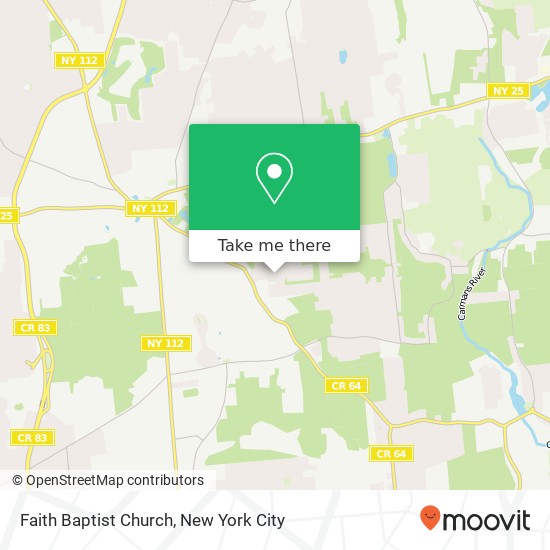 Faith Baptist Church map