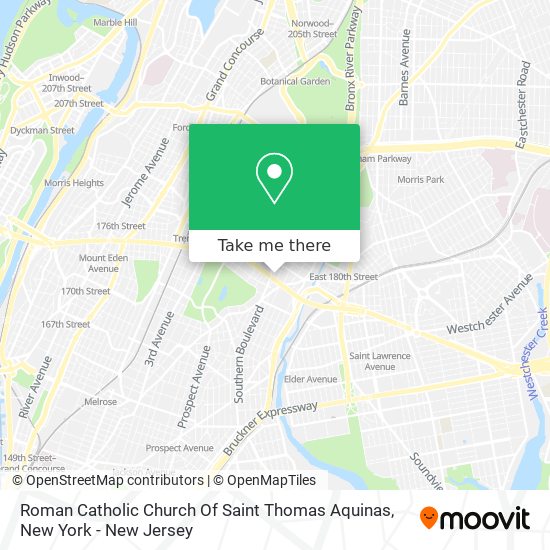 Mapa de Roman Catholic Church Of Saint Thomas Aquinas
