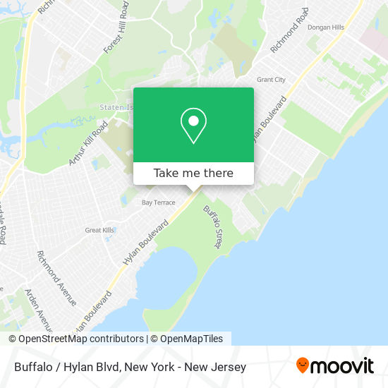 Mapa de Buffalo / Hylan Blvd