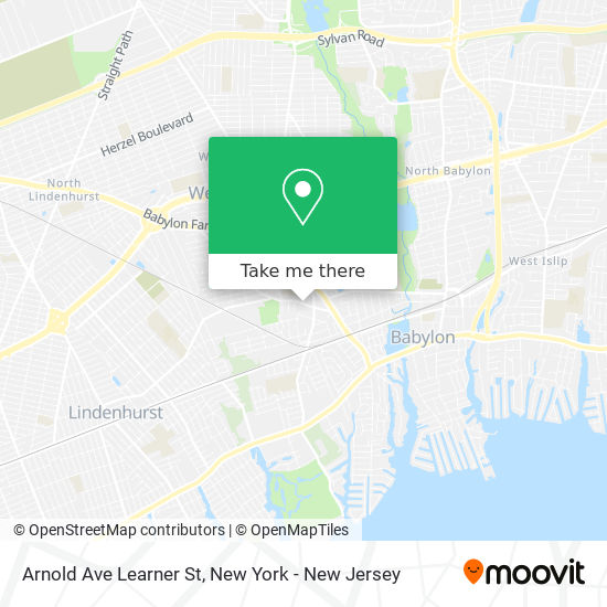 Mapa de Arnold Ave Learner St