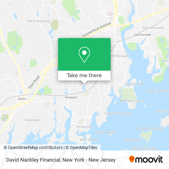 Mapa de David Nackley Financial