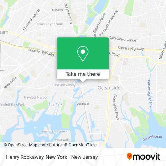 Henry Rockaway map