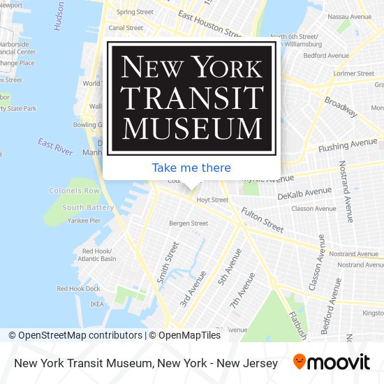 Mapa de New York Transit Museum