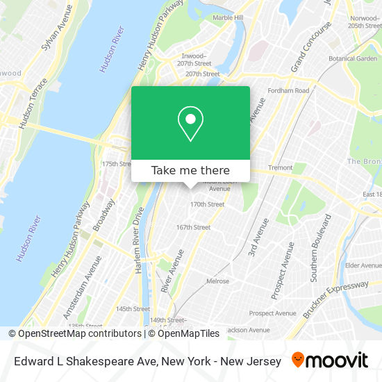 Mapa de Edward L Shakespeare Ave