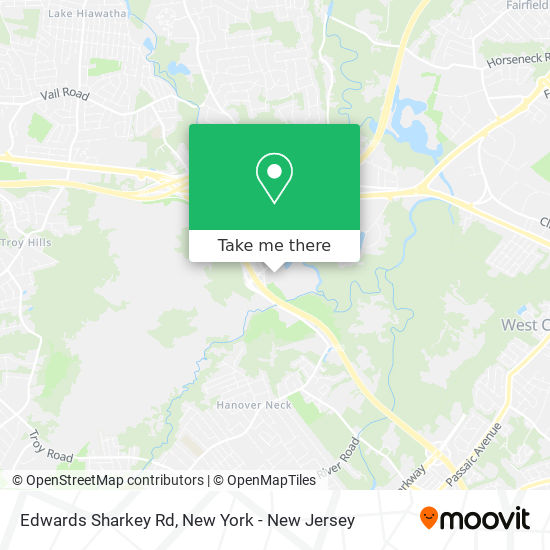 Edwards Sharkey Rd map
