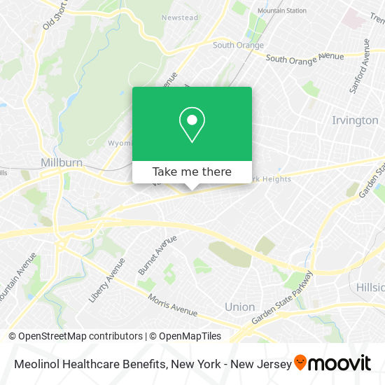 Mapa de Meolinol Healthcare Benefits