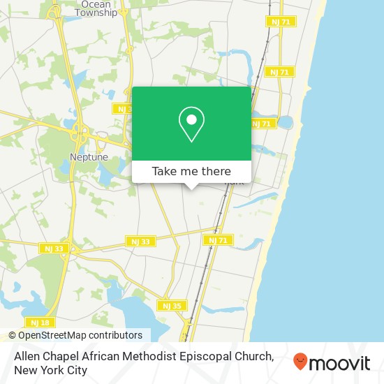 Allen Chapel African Methodist Episcopal Church map