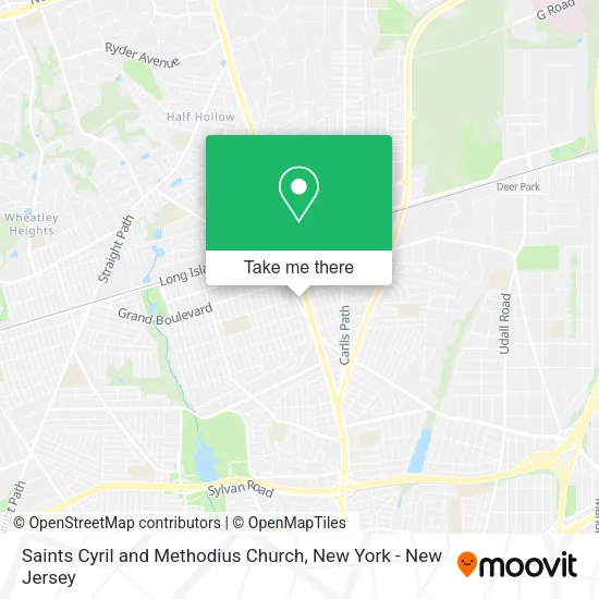 Mapa de Saints Cyril and Methodius Church