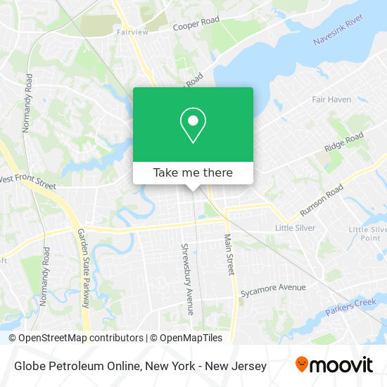 Globe Petroleum Online map