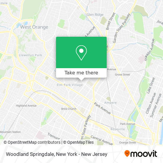 Mapa de Woodland Springdale