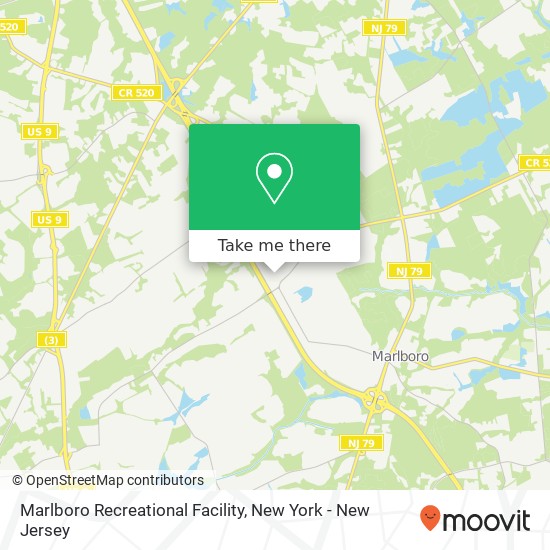 Marlboro Recreational Facility map
