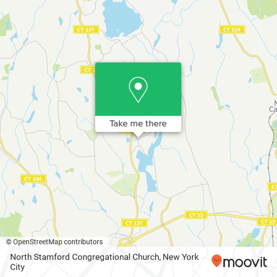 North Stamford Congregational Church map