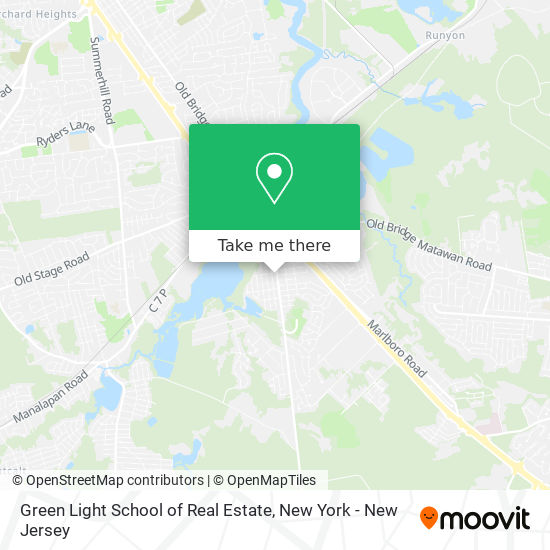 Green Light School of Real Estate map