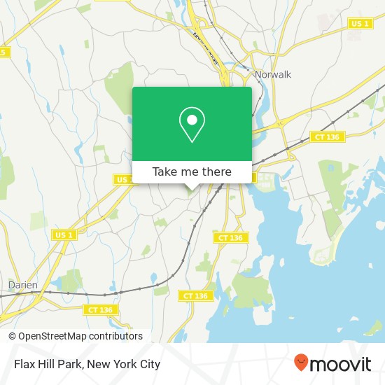 Mapa de Flax Hill Park