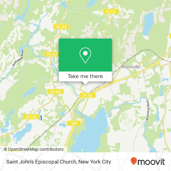 Saint John's Episcopal Church map