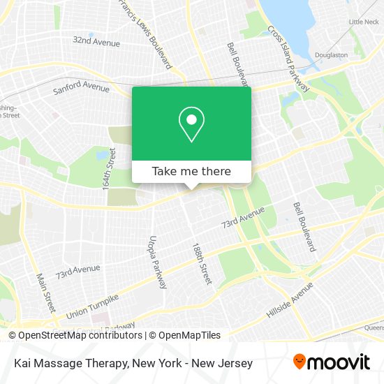 Kai Massage Therapy map