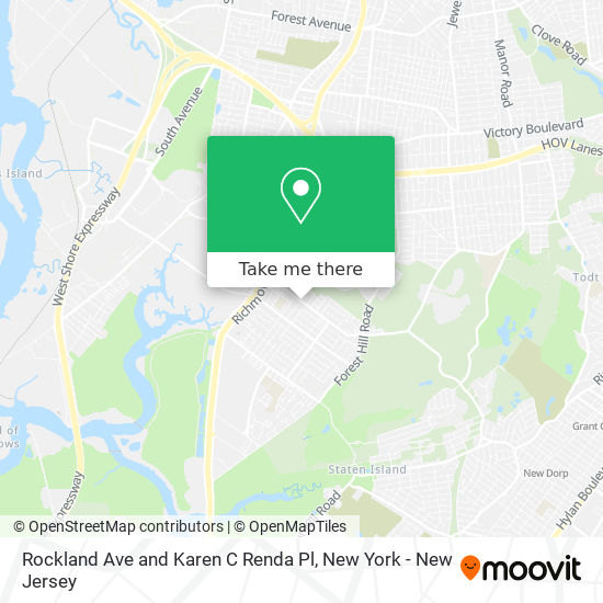 Mapa de Rockland Ave and Karen C Renda Pl