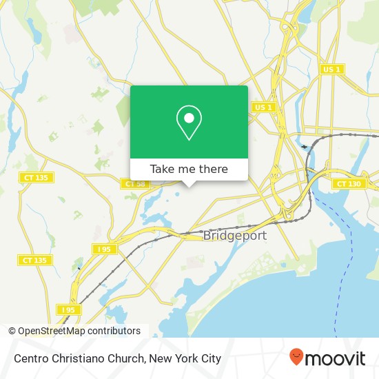 Centro Christiano Church map