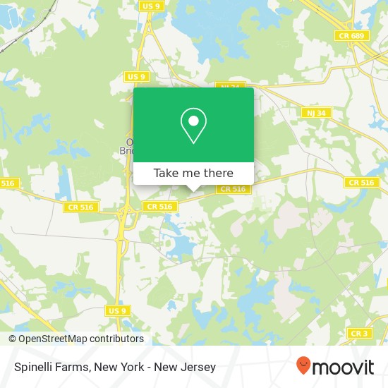 Spinelli Farms map