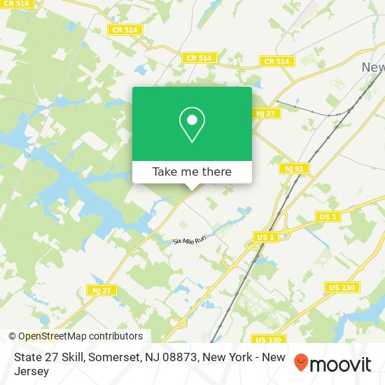 Mapa de State 27 Skill, Somerset, NJ 08873