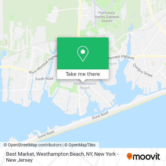 Best Market, Westhampton Beach, NY map