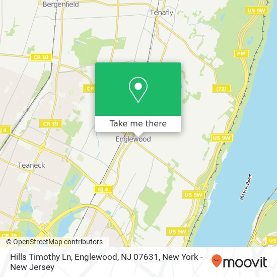 Hills Timothy Ln, Englewood, NJ 07631 map