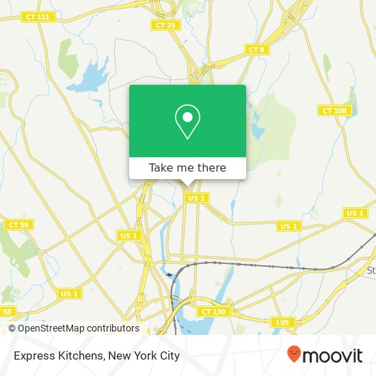 Express Kitchens map