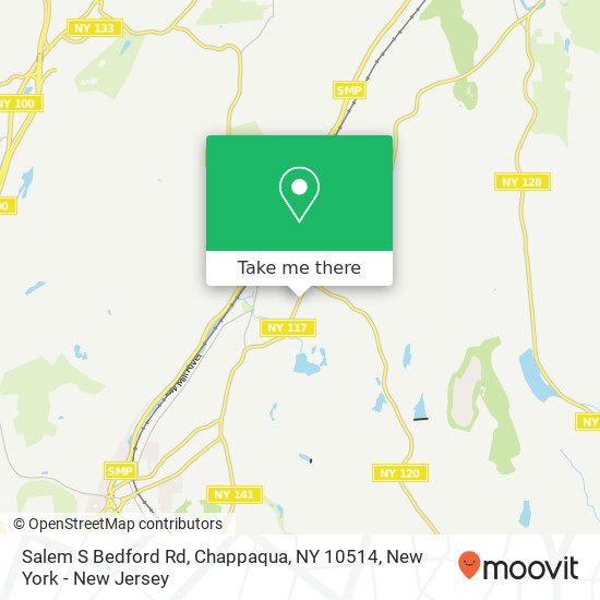 Salem S Bedford Rd, Chappaqua, NY 10514 map