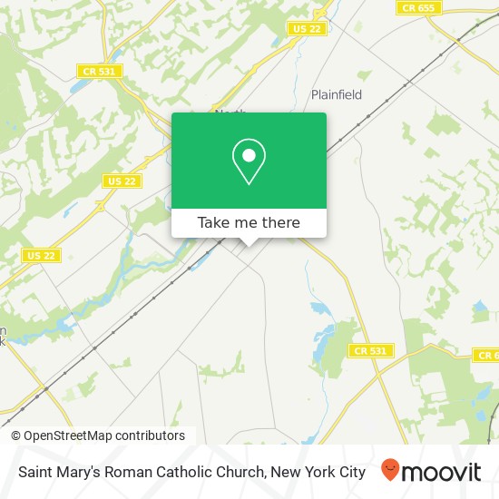 Mapa de Saint Mary's Roman Catholic Church