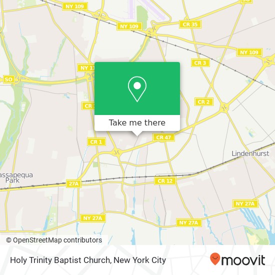 Mapa de Holy Trinity Baptist Church