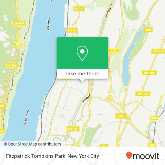 Mapa de Fitzpatrick Tompkins Park