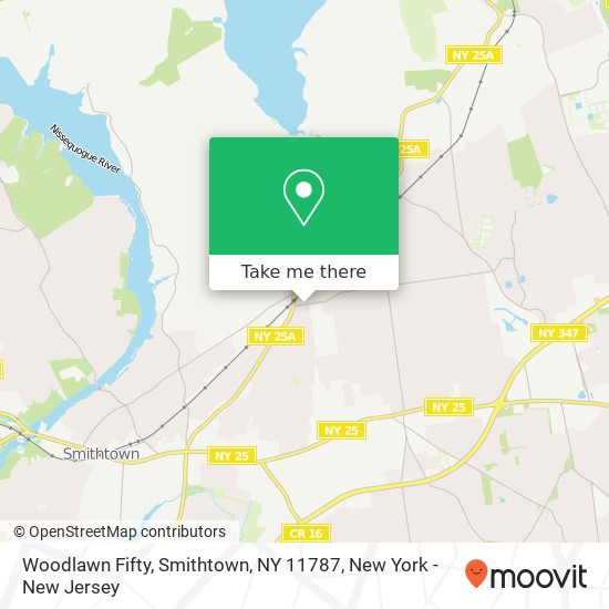 Woodlawn Fifty, Smithtown, NY 11787 map