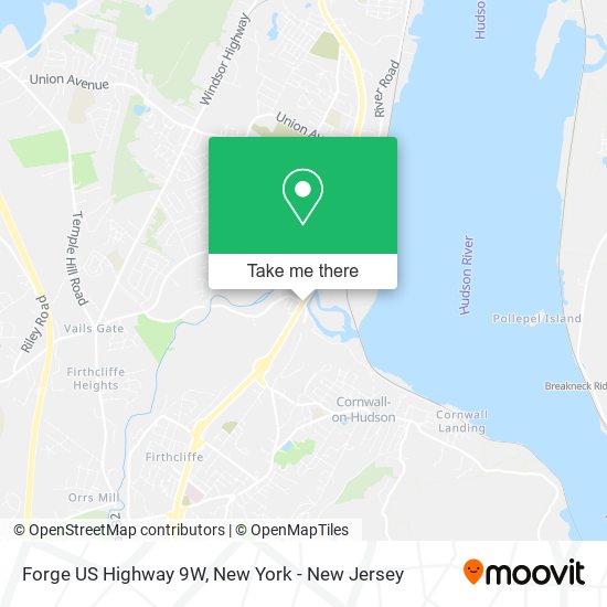 Mapa de Forge US Highway 9W