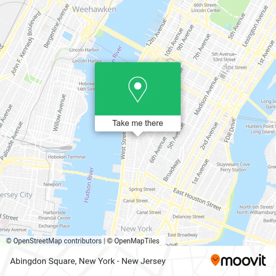 Abingdon Square map