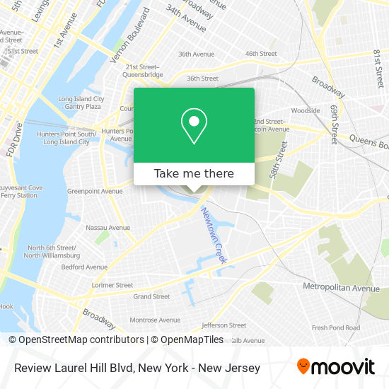 Review Laurel Hill Blvd map
