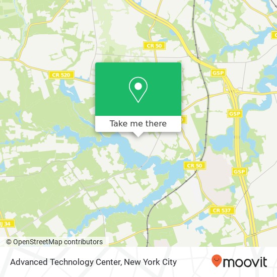 Advanced Technology Center map