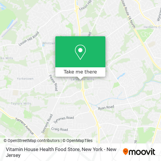 Vitamin House Health Food Store map