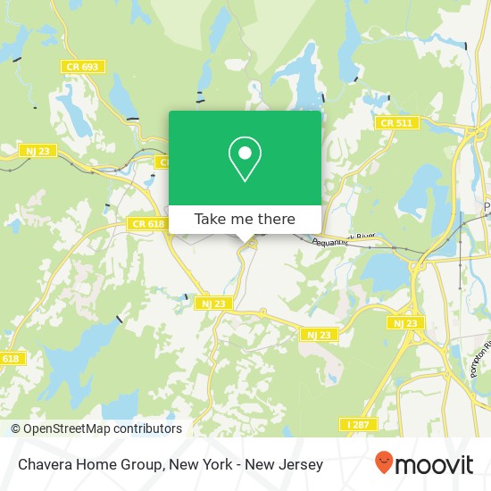 Mapa de Chavera Home Group