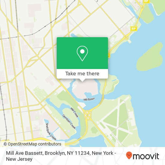 Mill Ave Bassett, Brooklyn, NY 11234 map