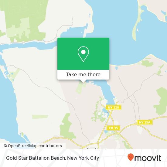 Gold Star Battalion Beach map