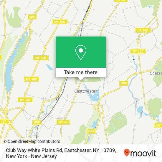 Club Way White Plains Rd, Eastchester, NY 10709 map