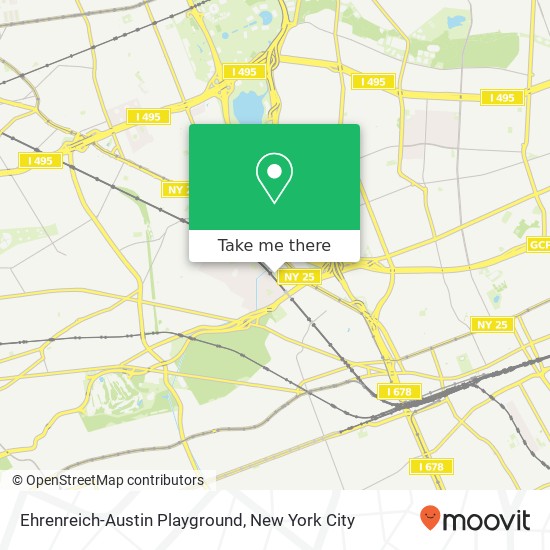 Ehrenreich-Austin Playground map