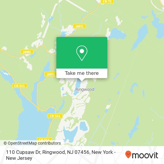 110 Cupsaw Dr, Ringwood, NJ 07456 map