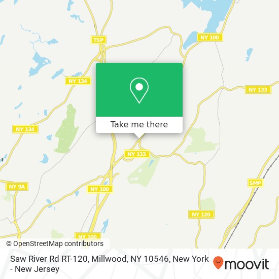 Saw River Rd RT-120, Millwood, NY 10546 map