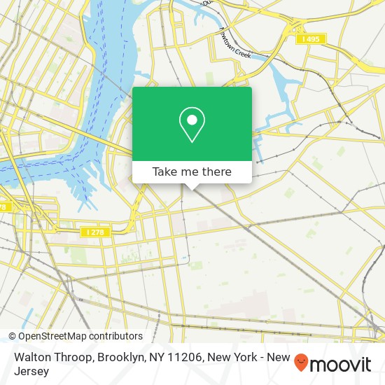 Walton Throop, Brooklyn, NY 11206 map